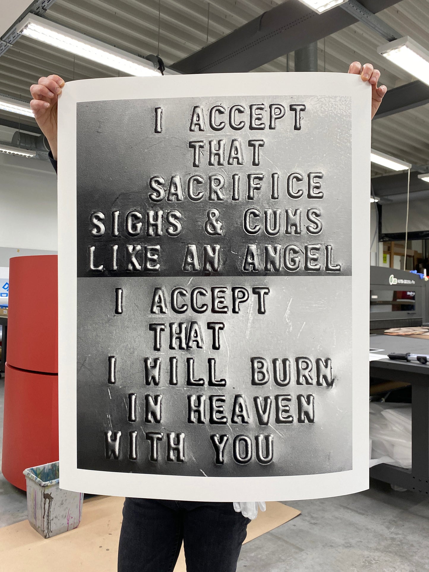 PRINT 018 - I ACCEPT (VERSE 2,4), 2024