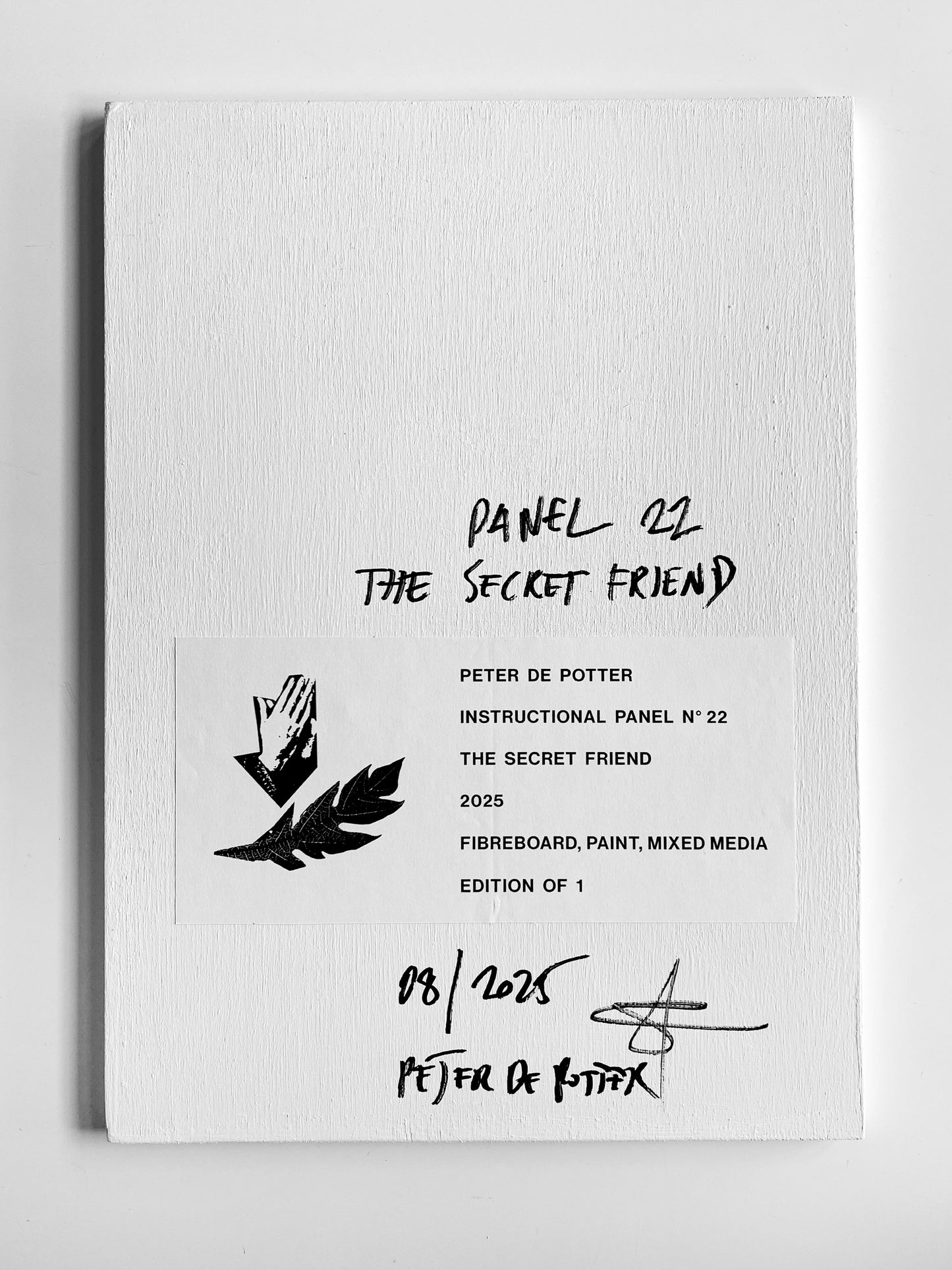 INSTRUCTIONAL PANEL 22 - THE SECRET FRIEND