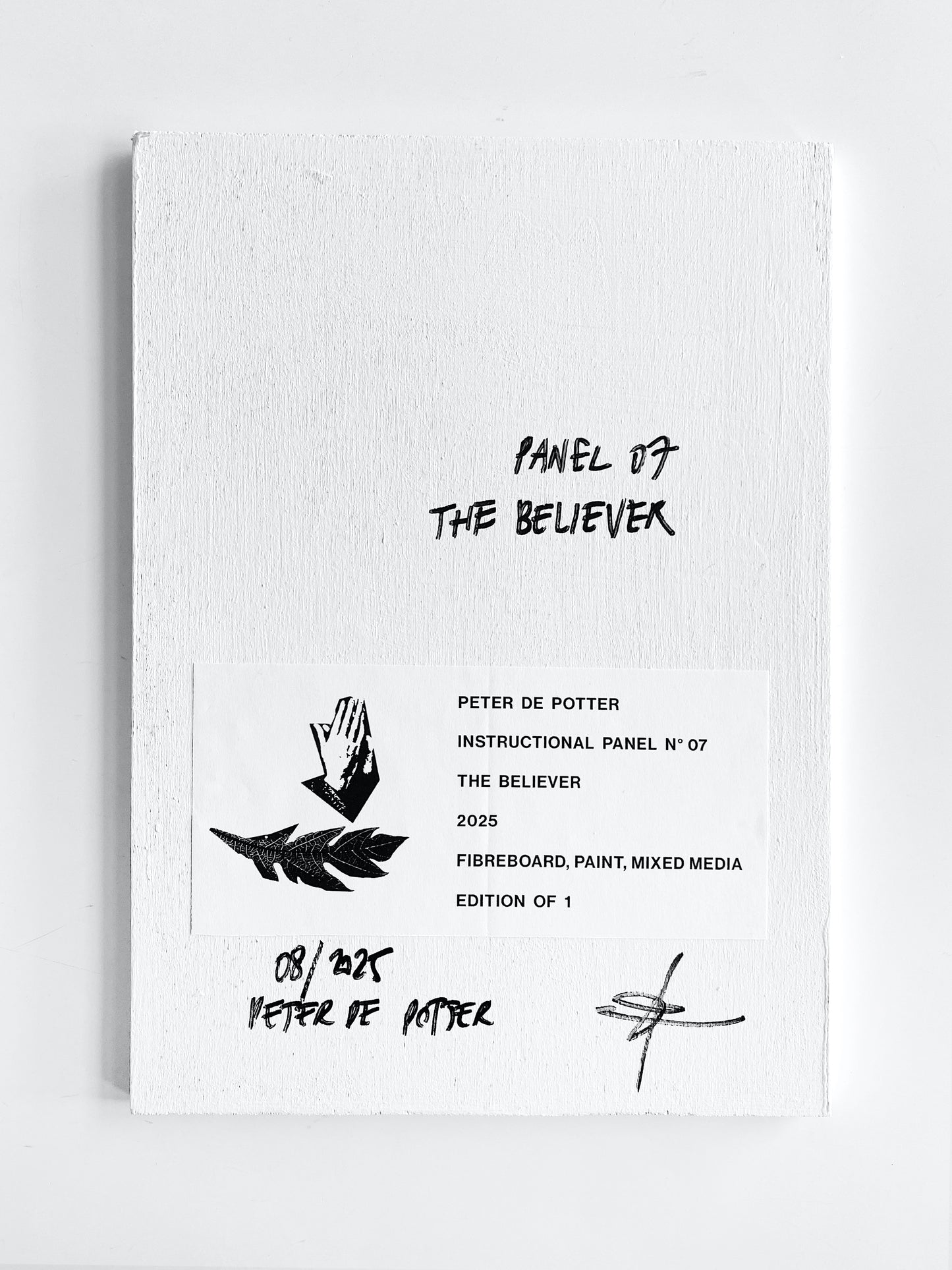 INSTRUCTIONAL PANEL 07 - THE BELIEVER