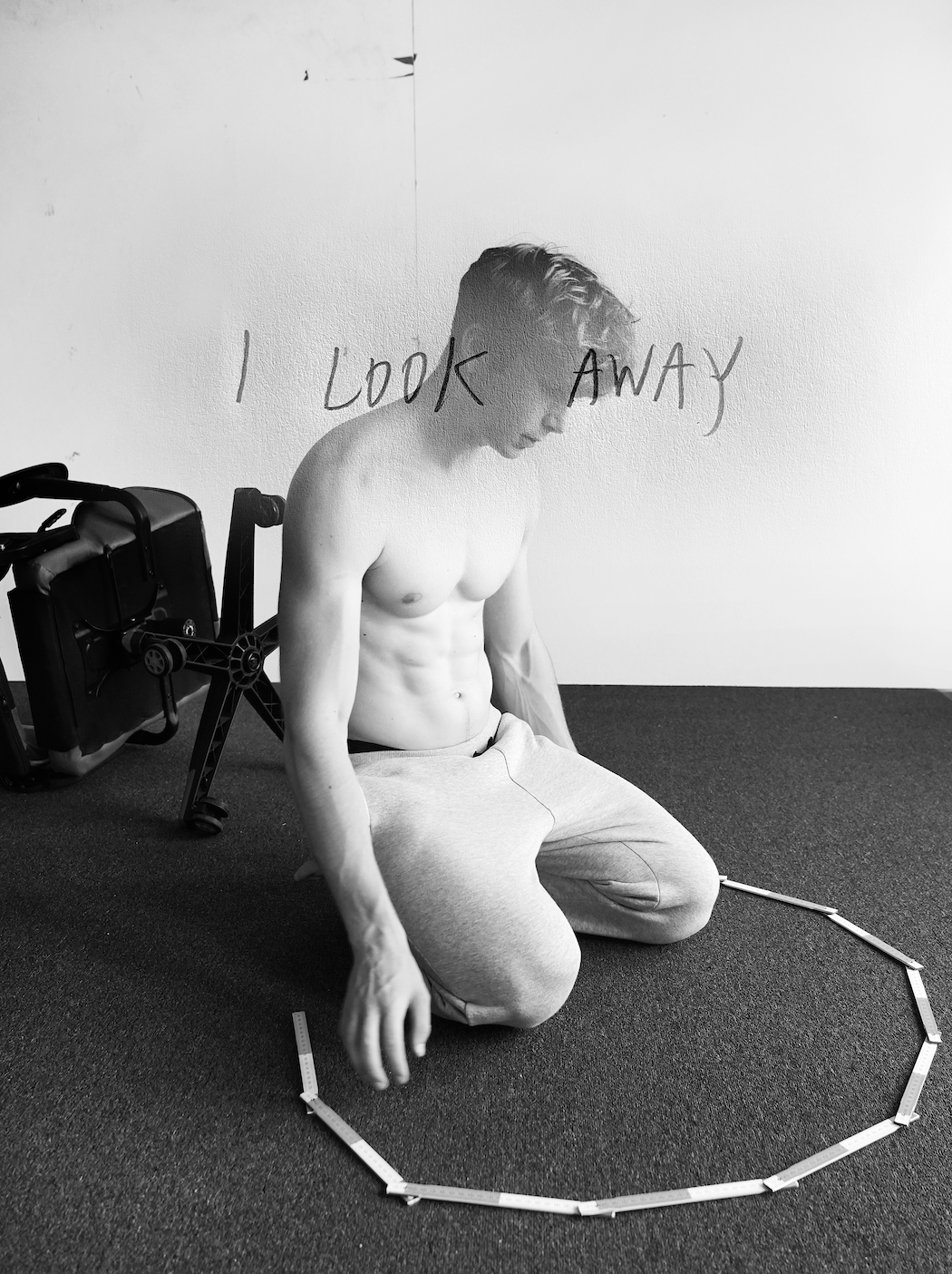 PRINT 012 - I LOOK AWAY, 2022